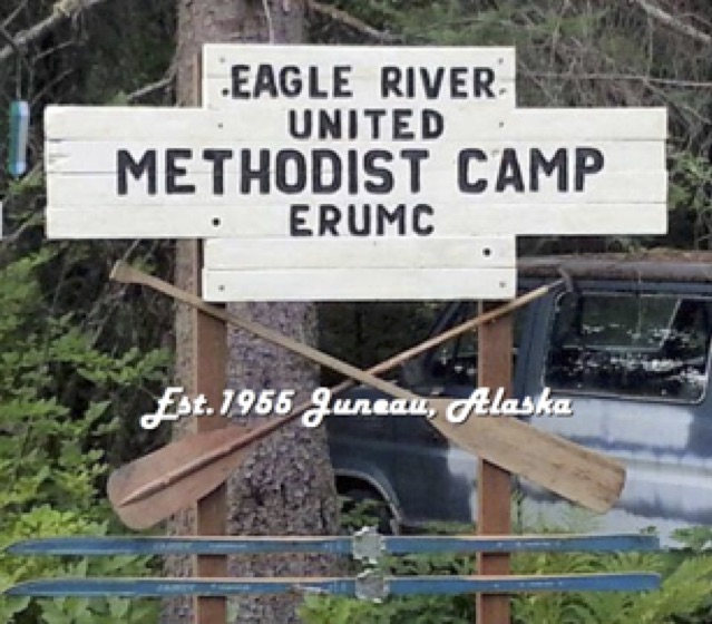 Eagle River Camp Sign